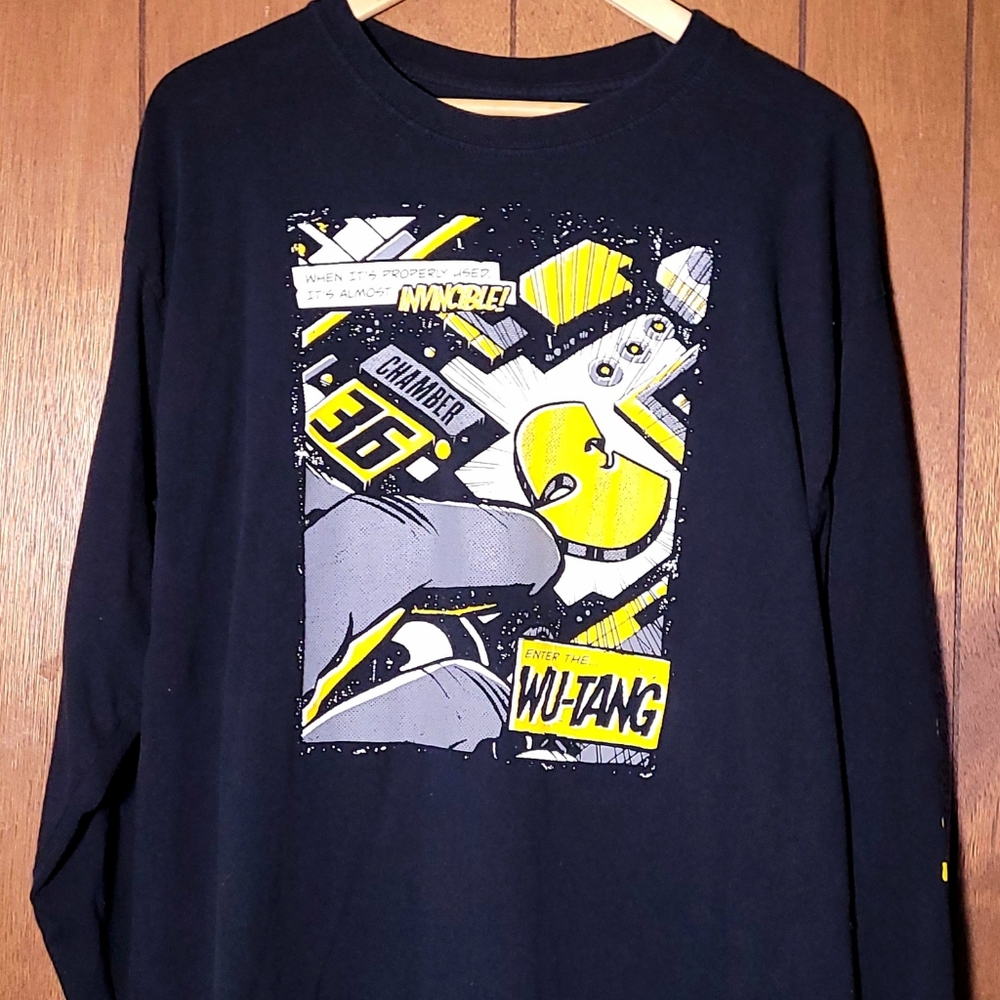 Medium Wu-Tang Clan 36 Chambers Black Long Sleeve T-shirt